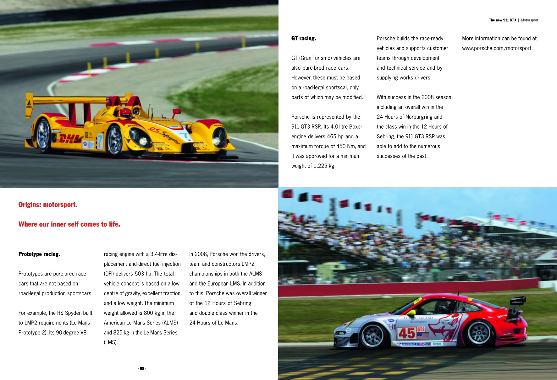 2009 Porsche 911 GT3 Brochure Page 11
